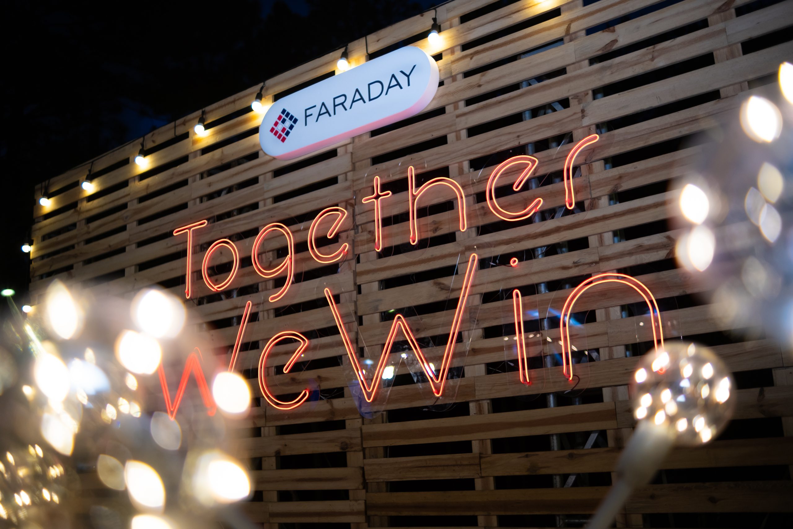 FARADAY – TOGETHER WE WIN